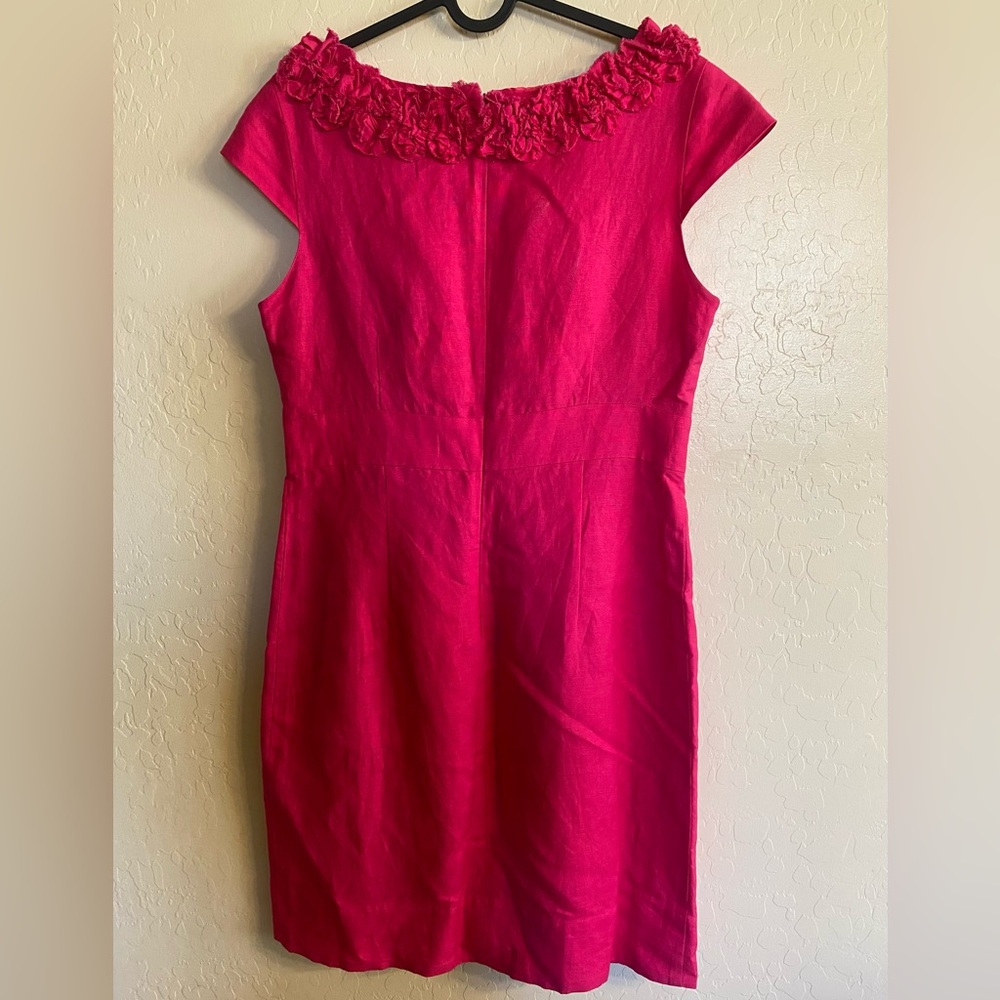 Jessica Howard Fuchsia Ruffle Mini Dress - Picture 2 of 4